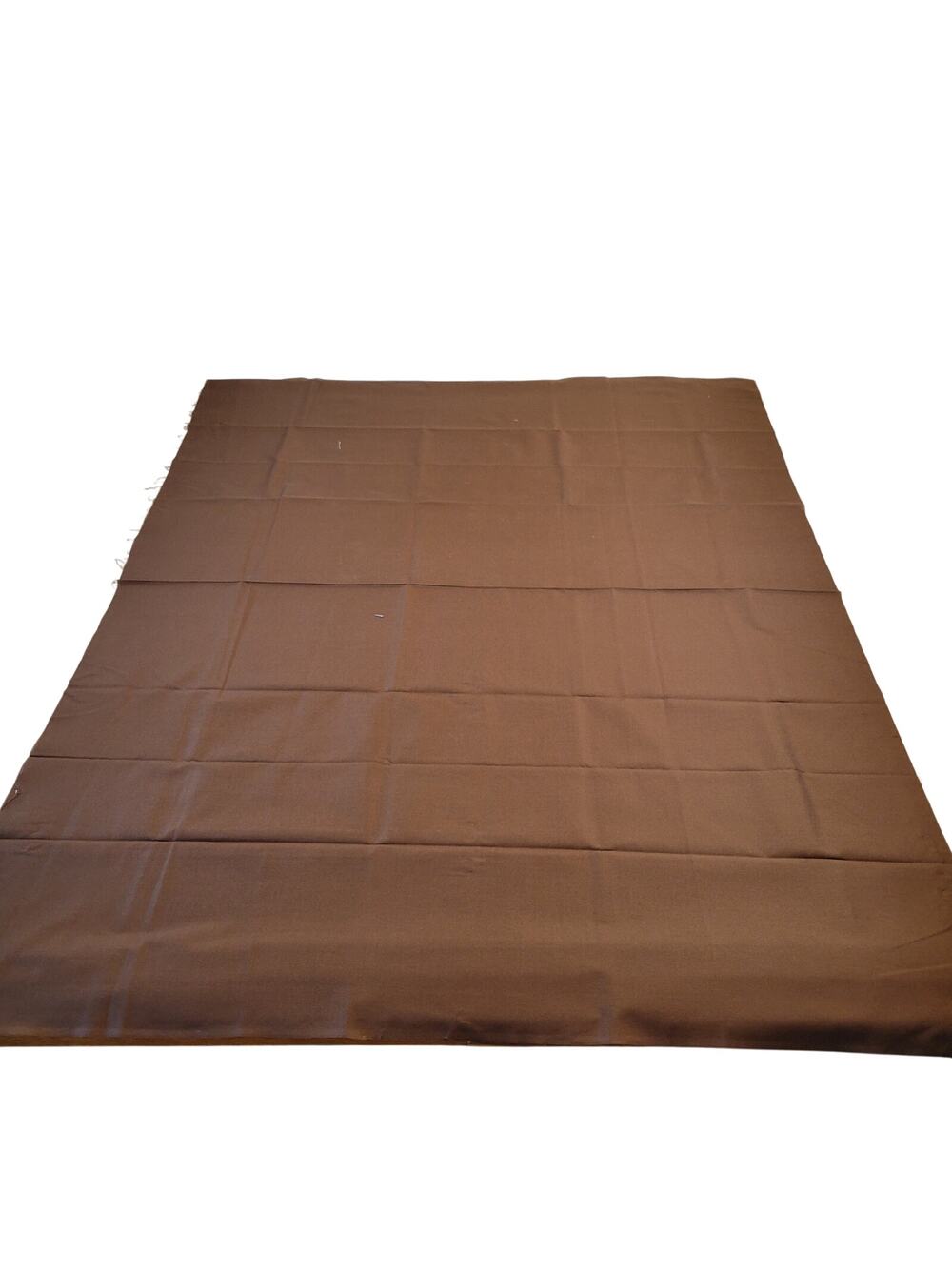 Cotton Fabric Solid Brown 33x44in Quilting Sewing Material Unbranded Piece